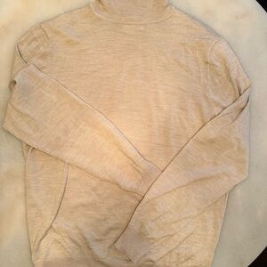 SUITSUPPLY Men's Tan Turtleneck